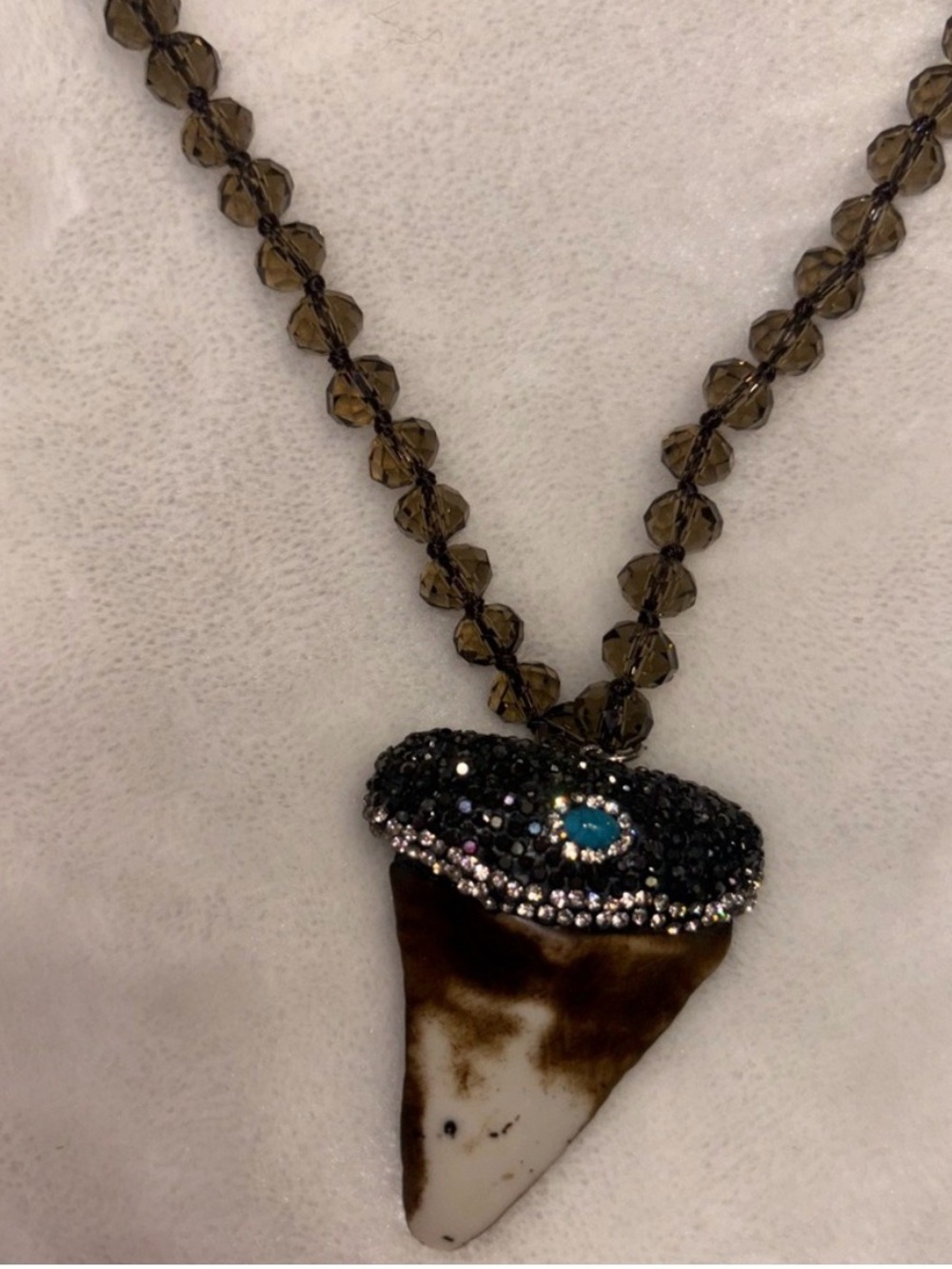Long sparkly necklace